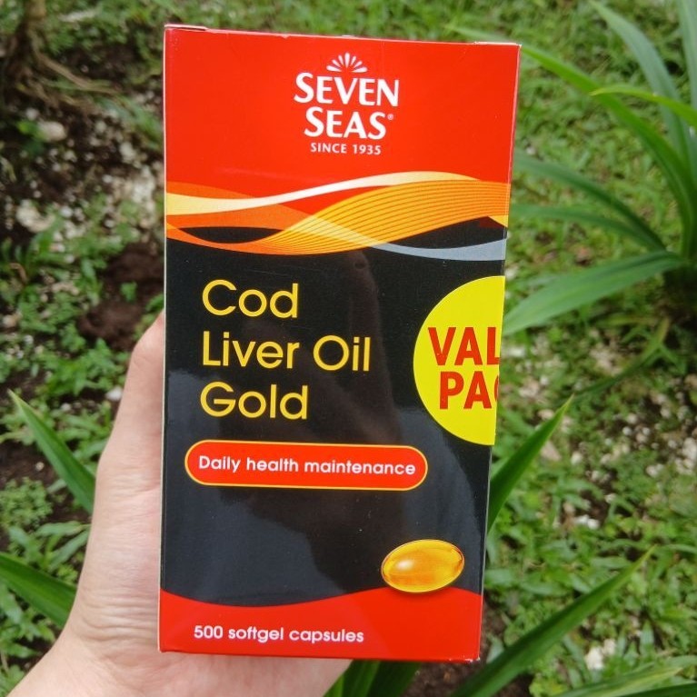 Seven Seas COD Liver Oil Gold HALAL Malaysia