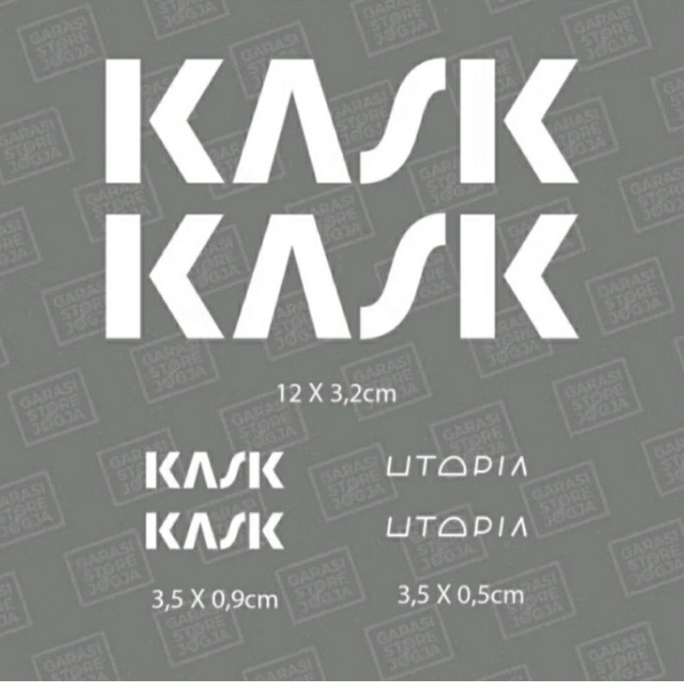 Custom Stiker Kask Utopia
