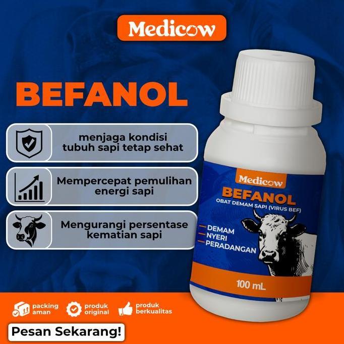 Medicow Befanol Obat Demam Sapi (BEF)