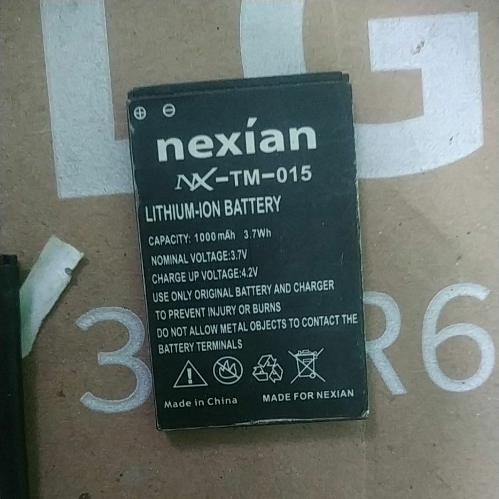 BATERAI BEKAS NEXIAN NX-TM-015