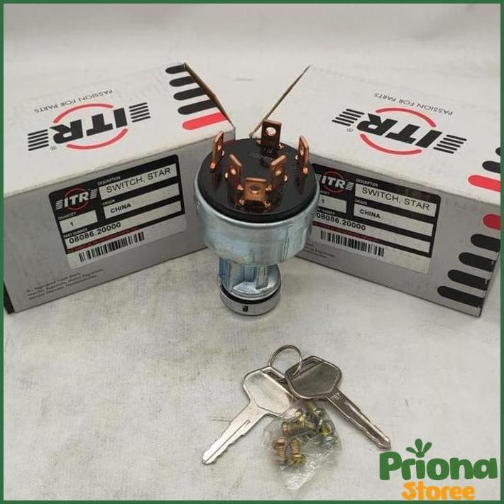 08086-10000 / 08086-20000 SWITCH / KUNCI KONTAK KOMATSU READY STOCK