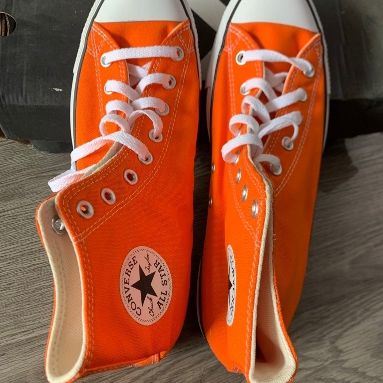 Sepatu con A00784c orange/white/black