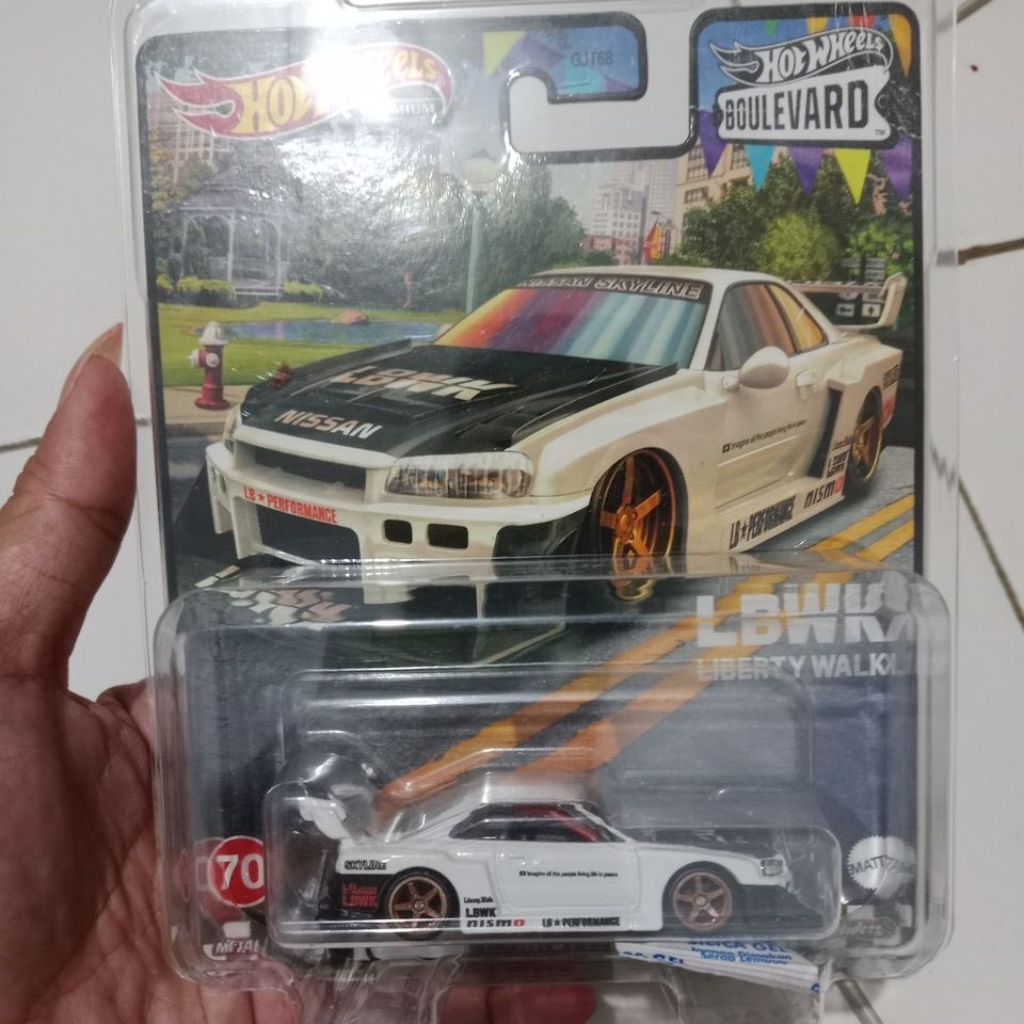 Lbwk R34 Premium Boulevard(kerut) + protector