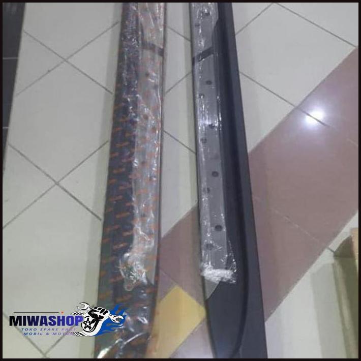 FOOT STEP INJAKAN SAMPING MOBIL XPANDER CROSS PLUS BRACKET MEREK SUNRISE KOMPLIT MURAH