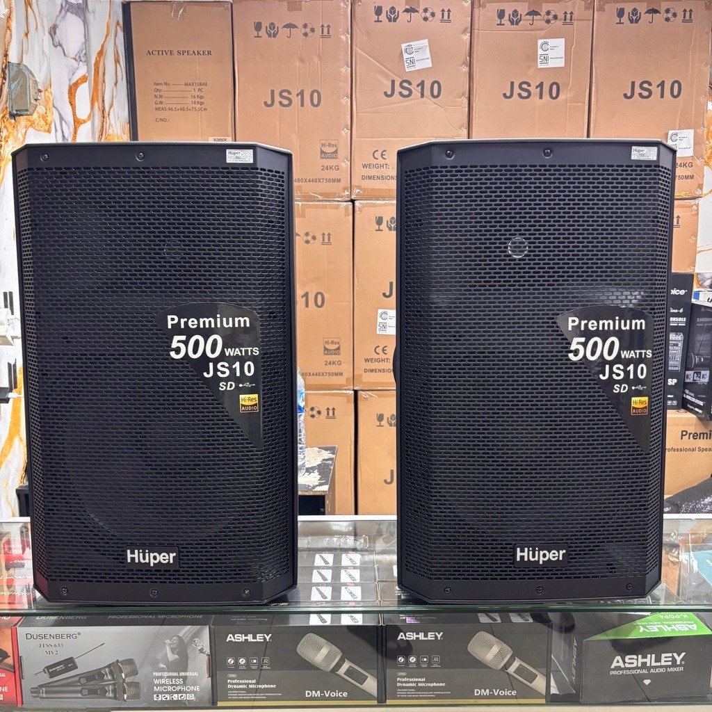 Speaker Aktif Huper Js10 Original Speaker 15inch Huper