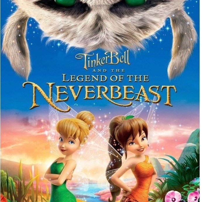 DVD ANIMASI TINKERBELL AND THE LEGEND NEVERBEAST (2014)