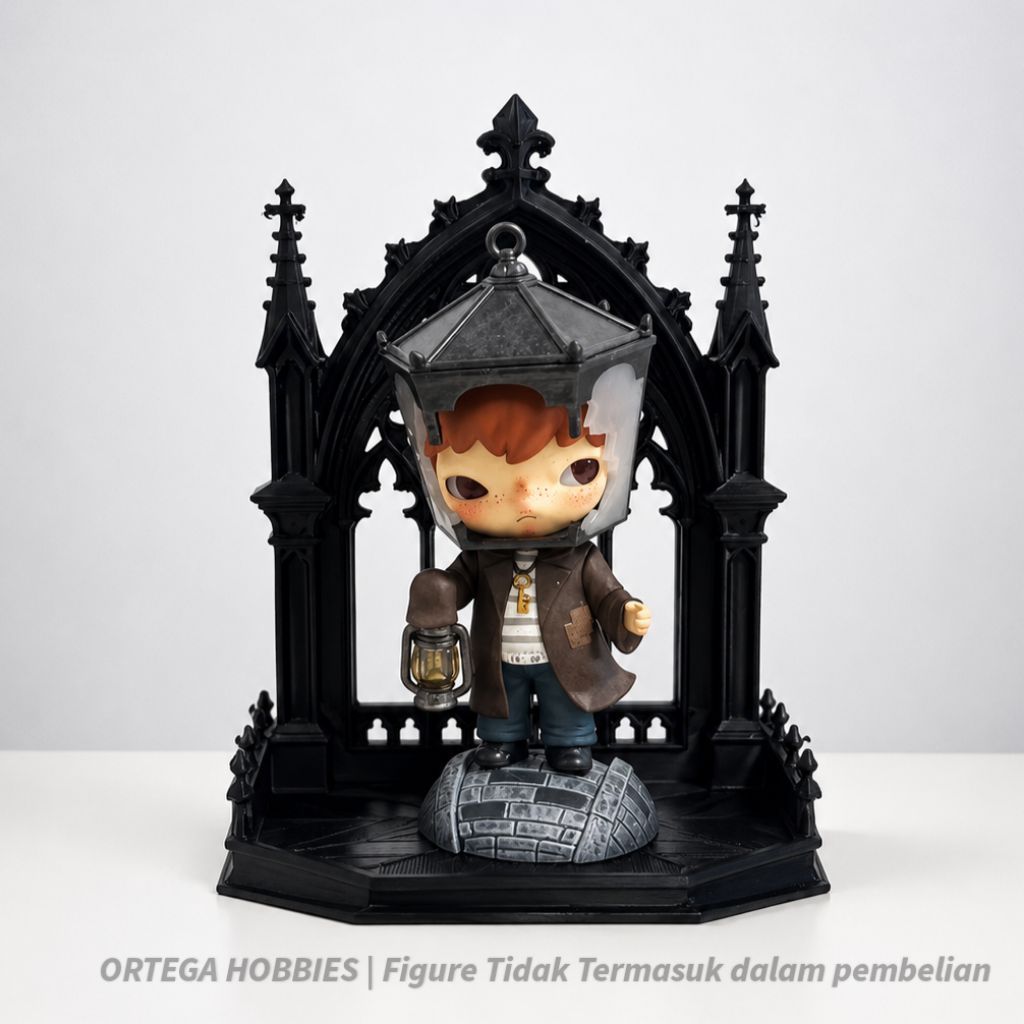Rak Display Figure Gothic Cathedral – Rak Pajangan Mini Figure & Blind Box