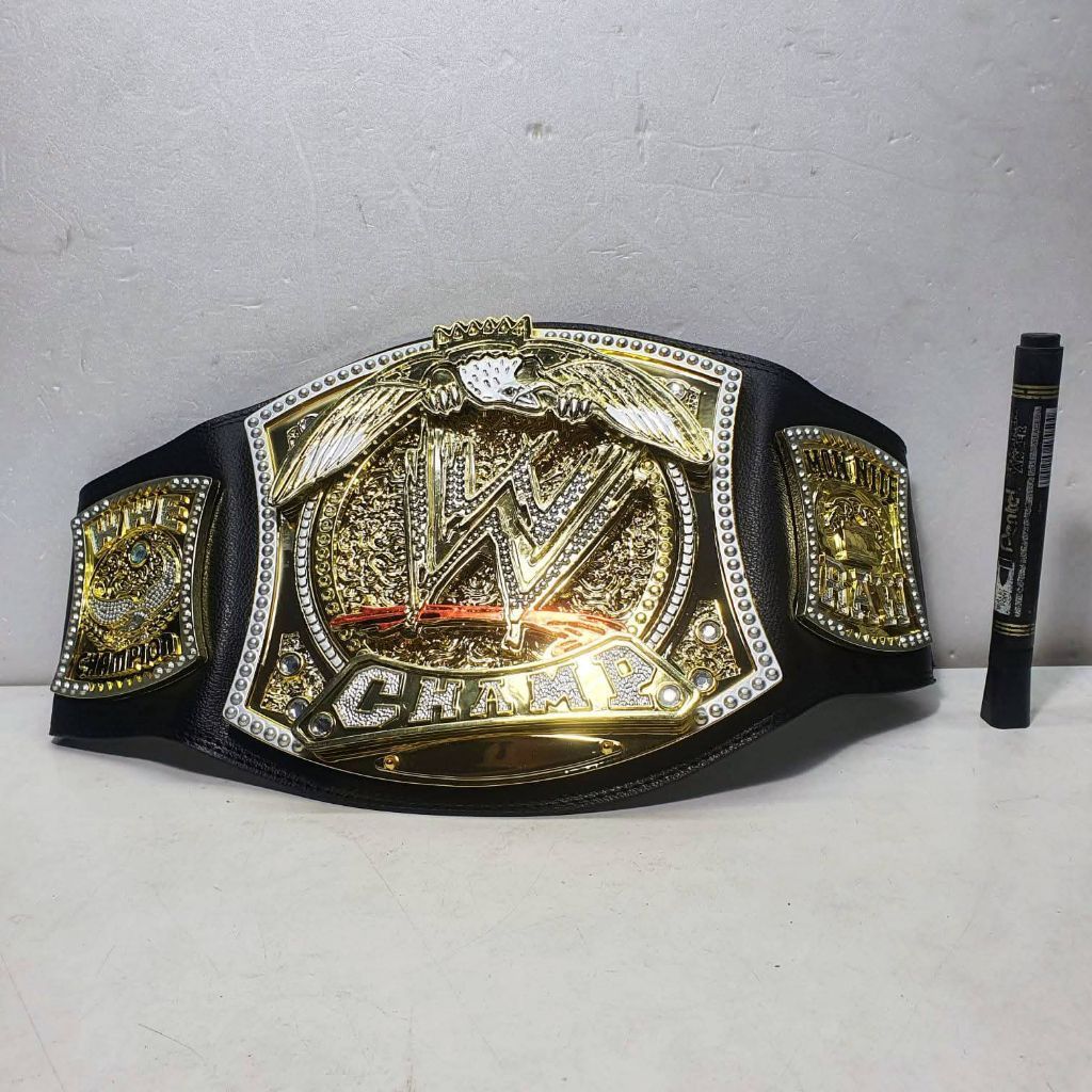 mainan sabuk wwe cosplay aksesoris diorama sabuk smackdown wwe figure champ  Skala 1:1 Bisa dipakai 