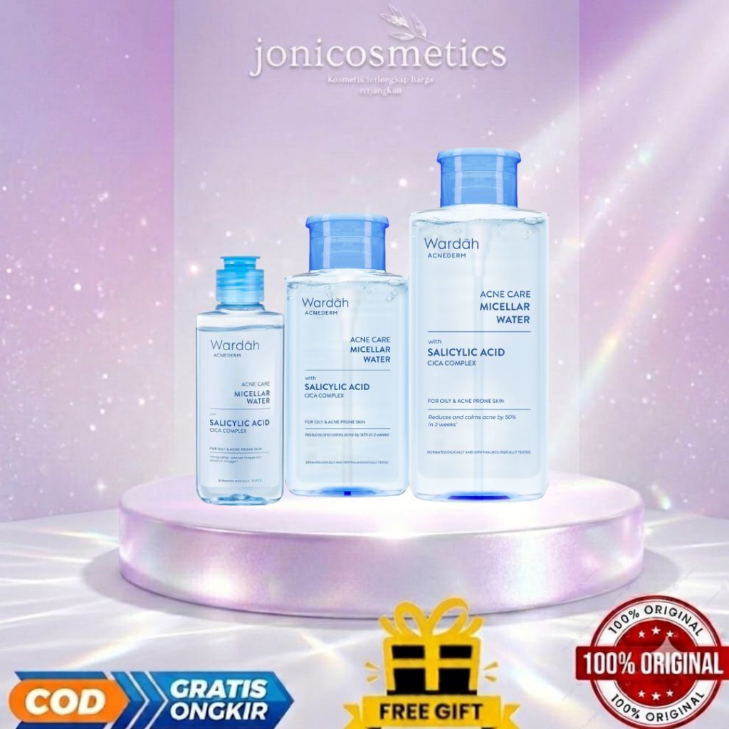 wardah acnederm micellar water