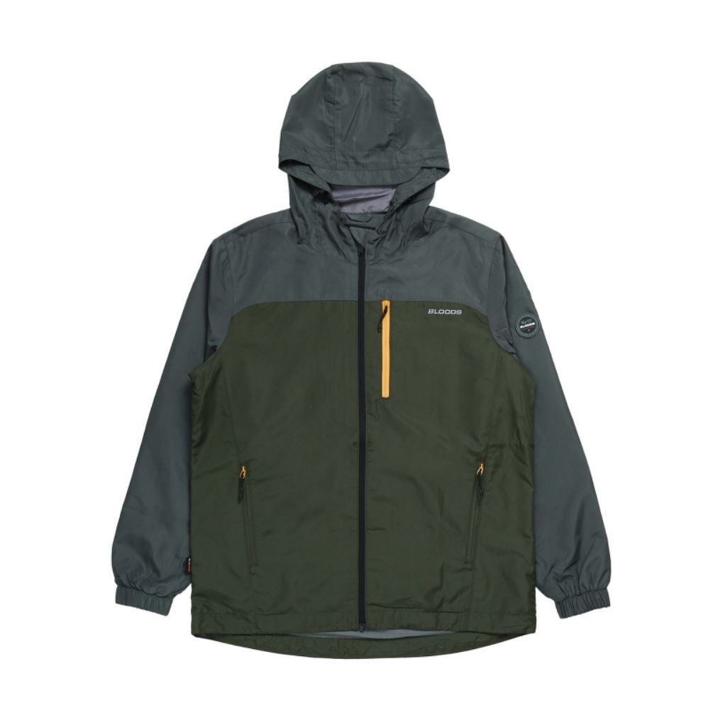 JACKET OUTDOOR BLOODS POVEREN GREEN GREY ORIGINAL.