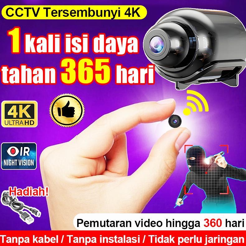 [ Tidak perlu Wi-Fi ] kamera cctv mini sambung ke hp kamera mini tersembunyi konek ke hp kamera 360 