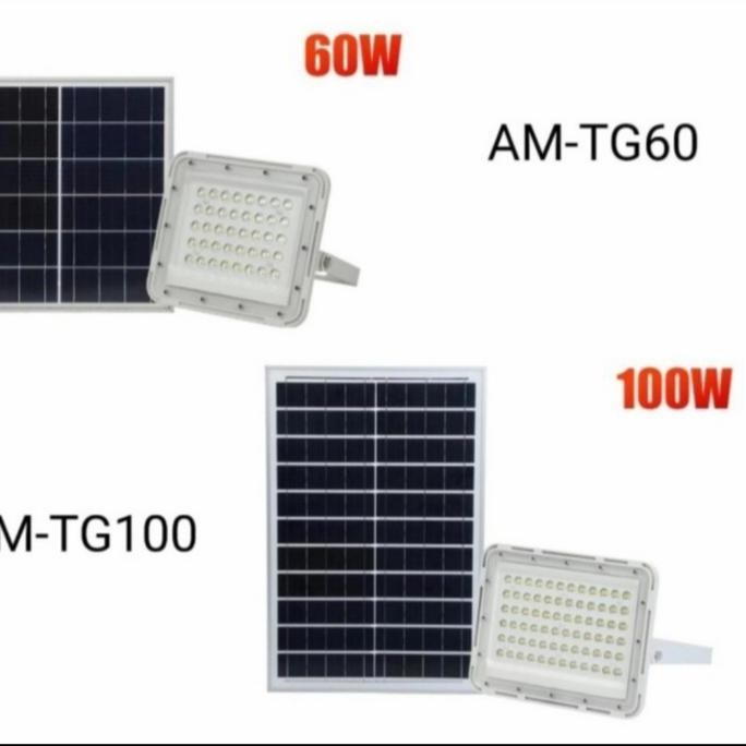 HARGA DISC - lampu led solar matahari 100w 100watt 100 watt led solar matahari