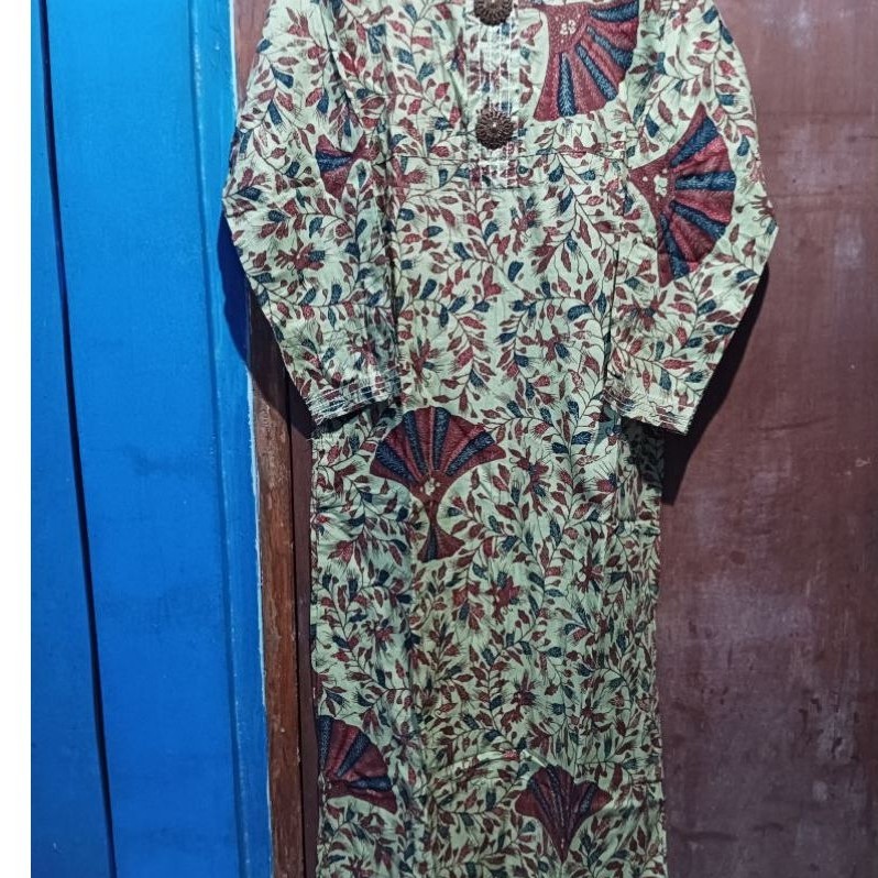 PL preloved gamis daster batik ibu nenek