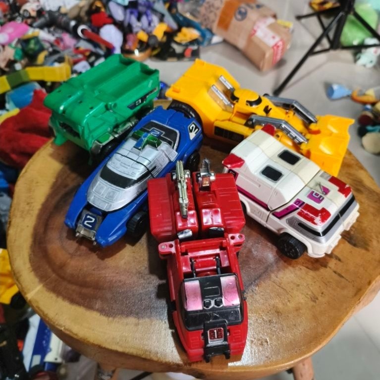 Robot DX Megazord VRV Turbo Power Rangers Turbo