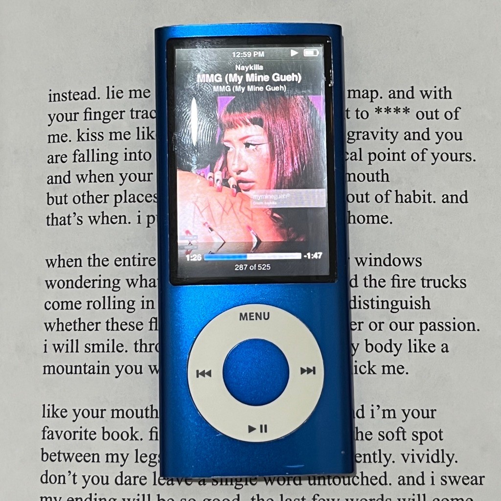 iPod Nano 5 Blue
