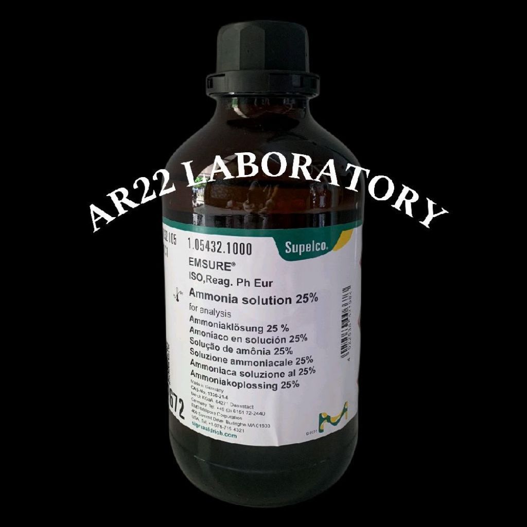 Ammonia Solution 25% 1L 105432