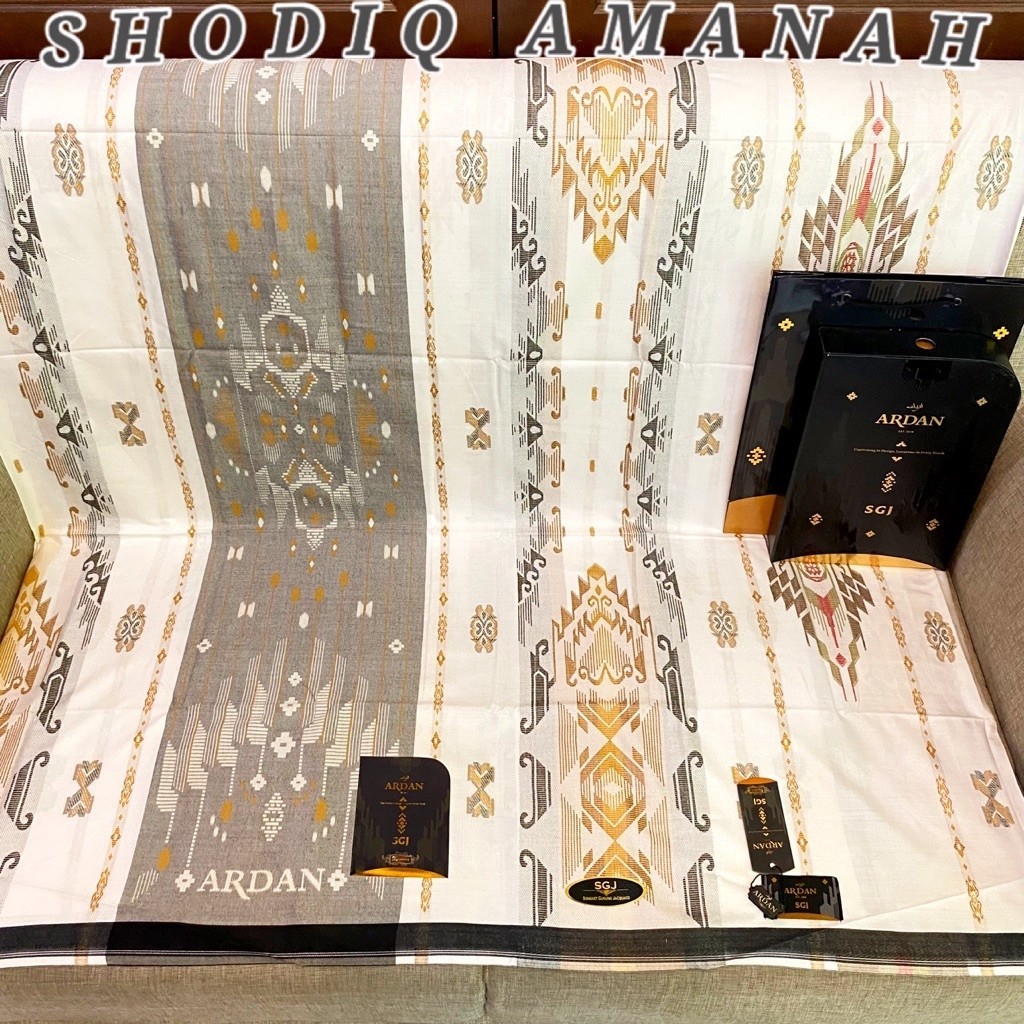 Ardan SGJ Gold & Silver | Ardan SGJ songket timbul