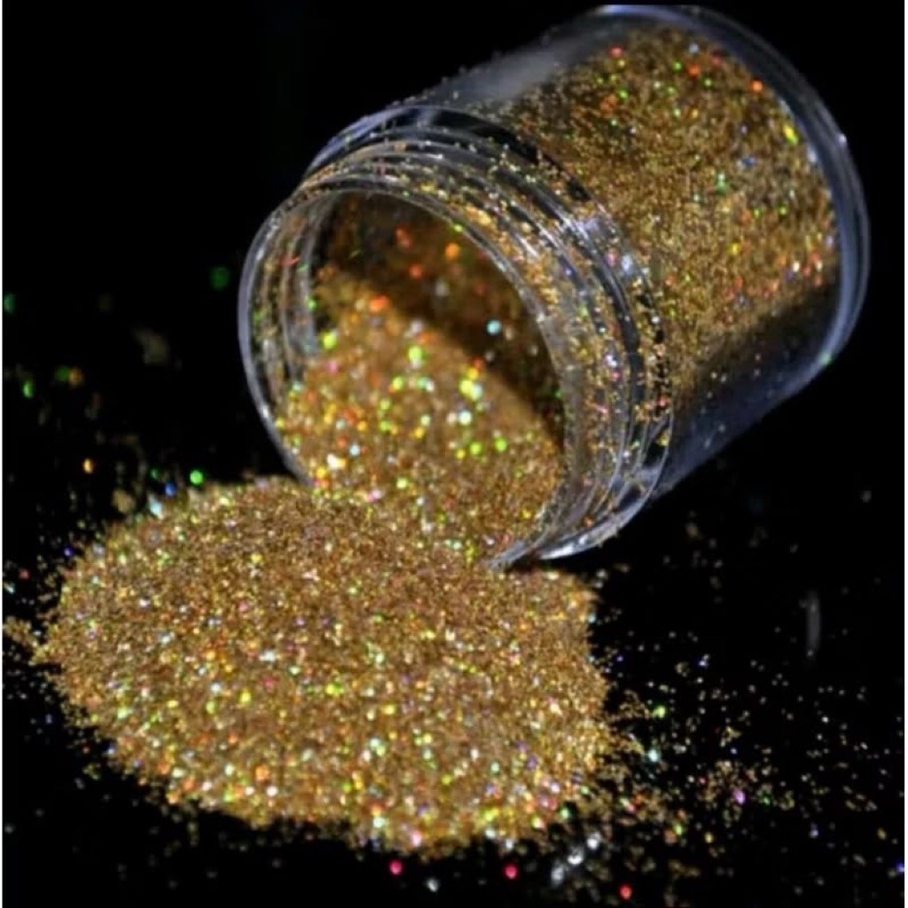 GLITTER GOLD HOLOGRAM | GLITER HENNA HOLOGRAM