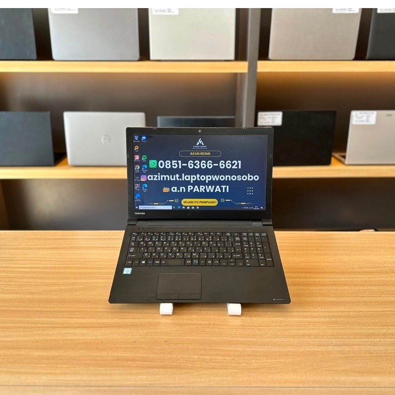 LAPTOP PELAJAR TOSHIBA DYNABOOK B55 CORE i5 8/120 siap pakai