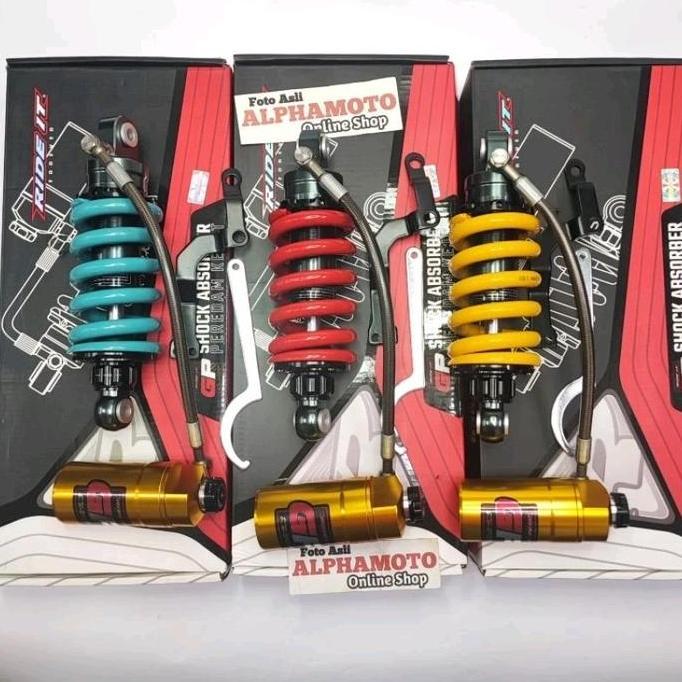 monoshock sonic supra gtr 150 shock tabung pisah klik rebound  Ride it