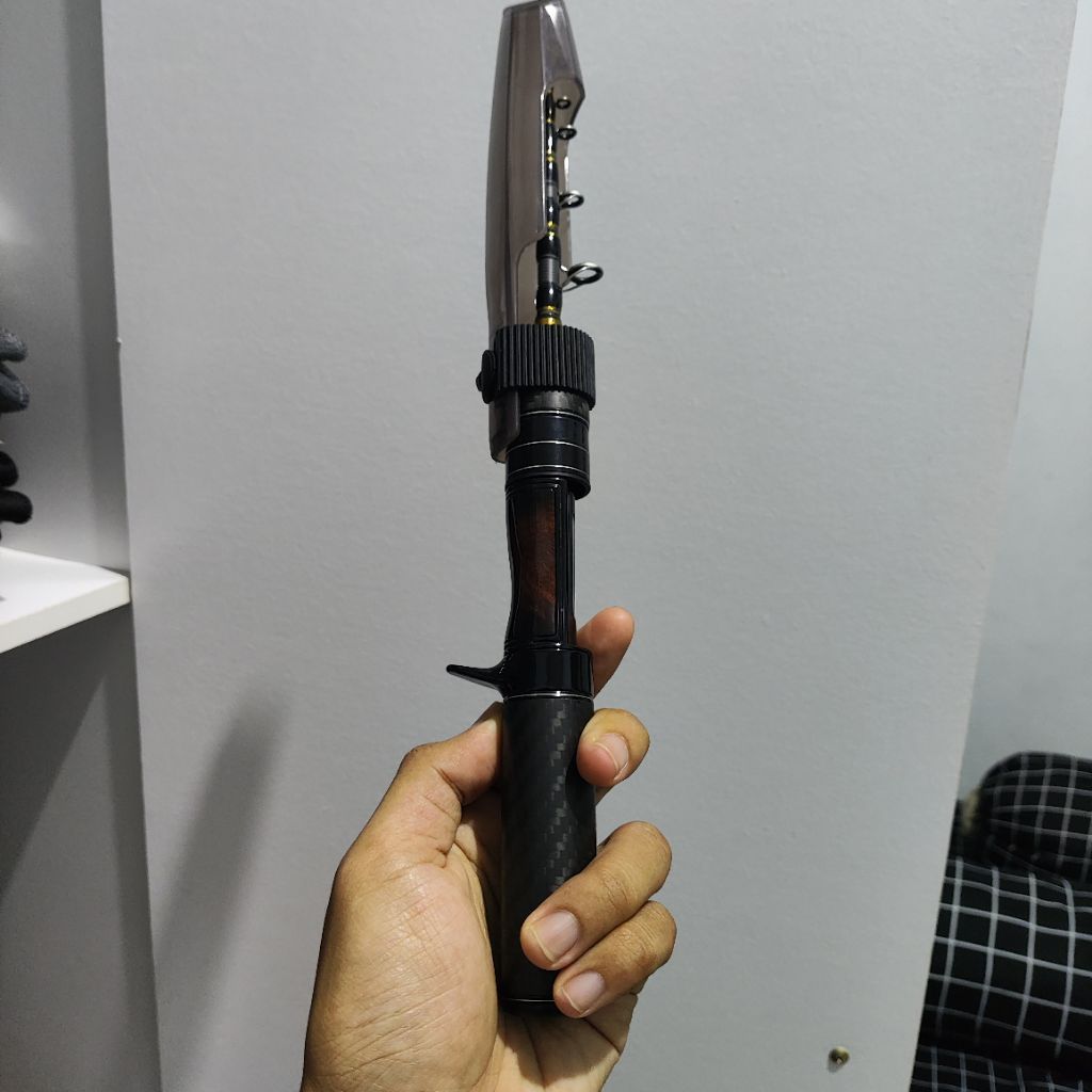 Orca Lure 2 Telescopic 150cm 2-6lbs ring fuji joran baitcasting BC, Joran BC Telescopic orca lure 2