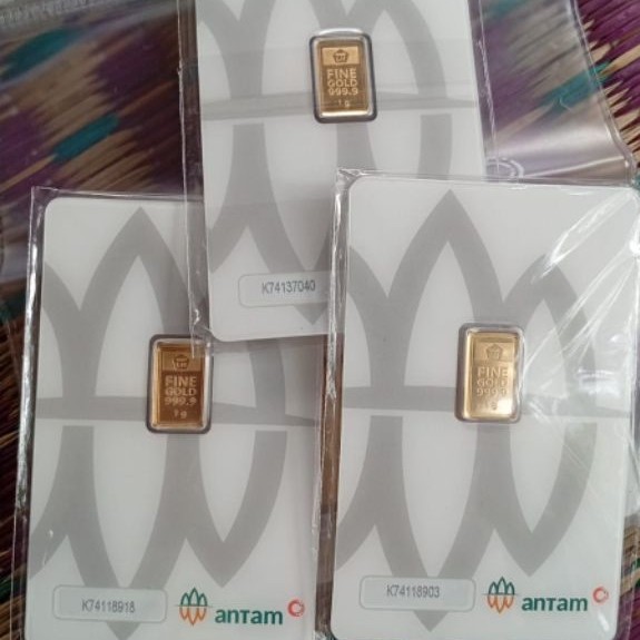 Emas Antam 1 gr Antam Emas Murni Logam Mulia