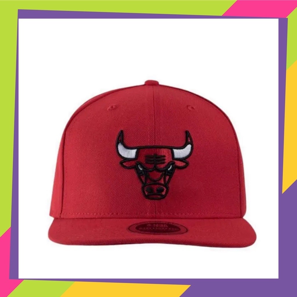NBA Chicago Bulls Men’s Snapback Cap - Red