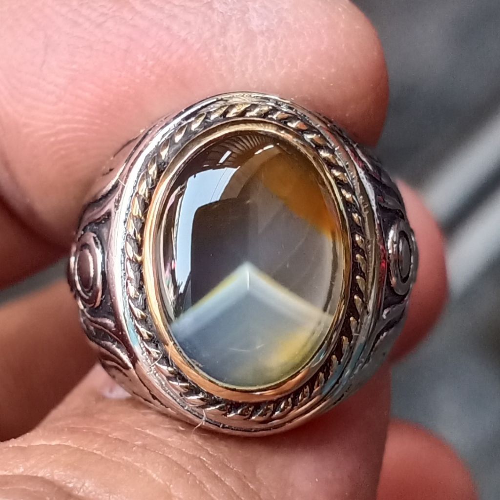 Batu Junjung Derajat - Junjung Drajat - Iris Agate - Batu Junjung Drajat - Cincin Batu Kristal Giwan