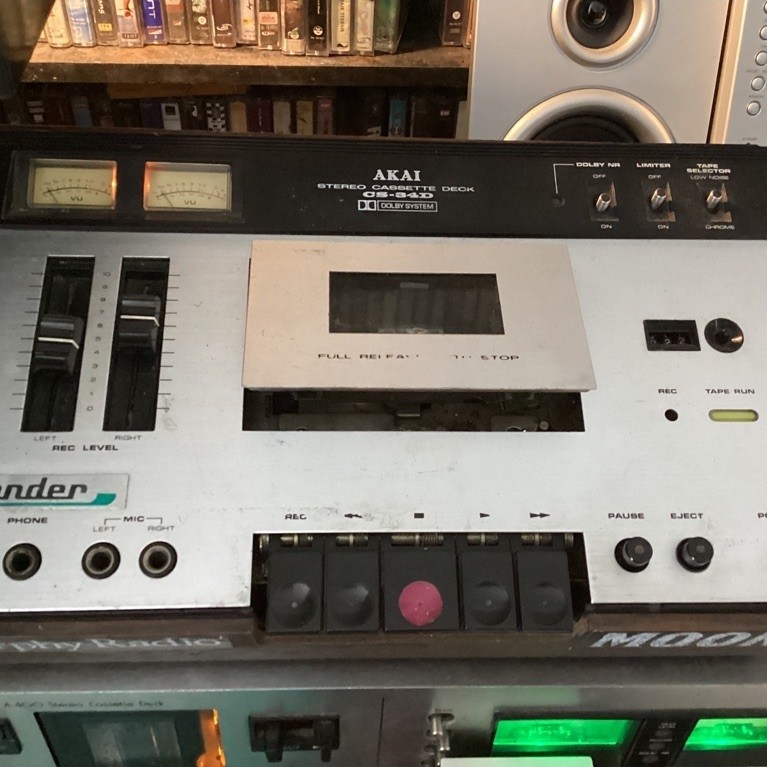 tapedeck AKAI CS 34 D vintage