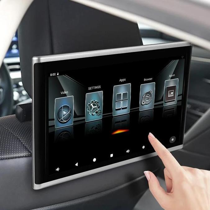 TV Headrest 10.1" ANDROID System, IPS TOUCH SCREEN, AV, HDMI