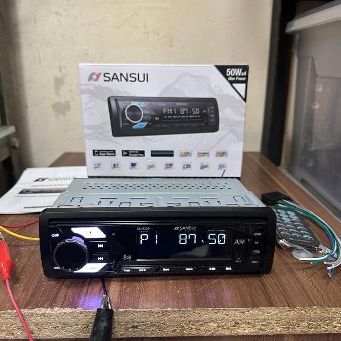 Single Din Mp3 Bluetooth Sansui SA-5201i / Mp3 Mobil