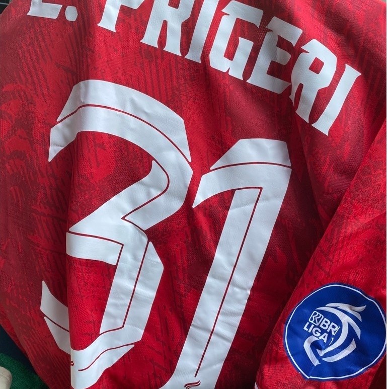 JERSEY AREMA FC MATCH WORN LUCAS FRIGERI