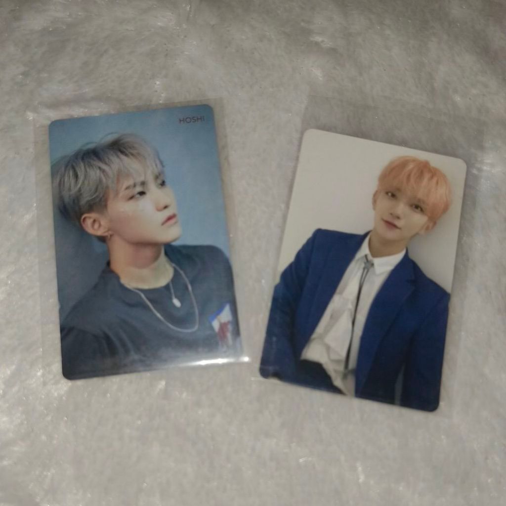 (BACA DESKRIPSI) 65k ALL Photocard pc seventeen svt hoshi joshua pvc bene pob jp jepang album hitori