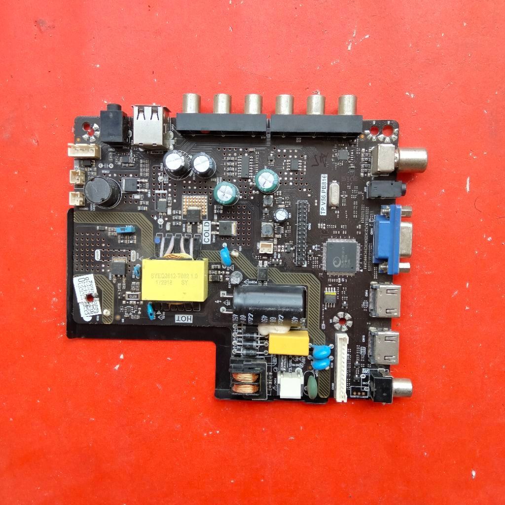 mb mobo mainboard mouterboard module mesin tv IKEDO TP.V56.PB816