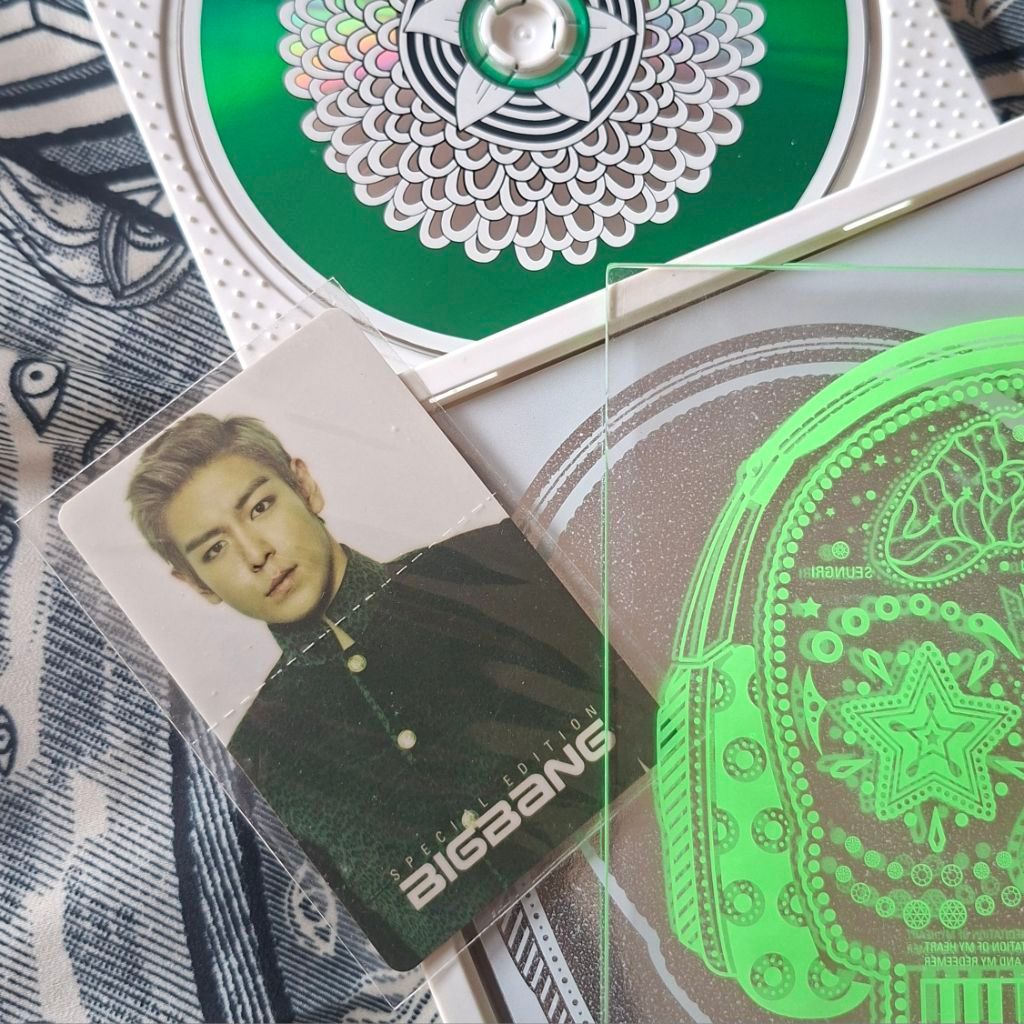 BIGBANG Special Edition CD with TOP photocard