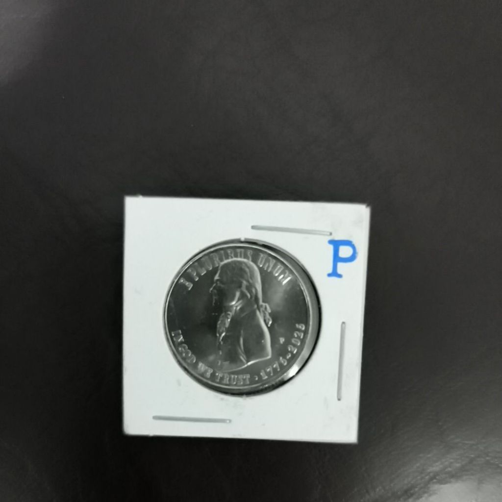 Koin koleksi Declaration of Independence 25 CENT