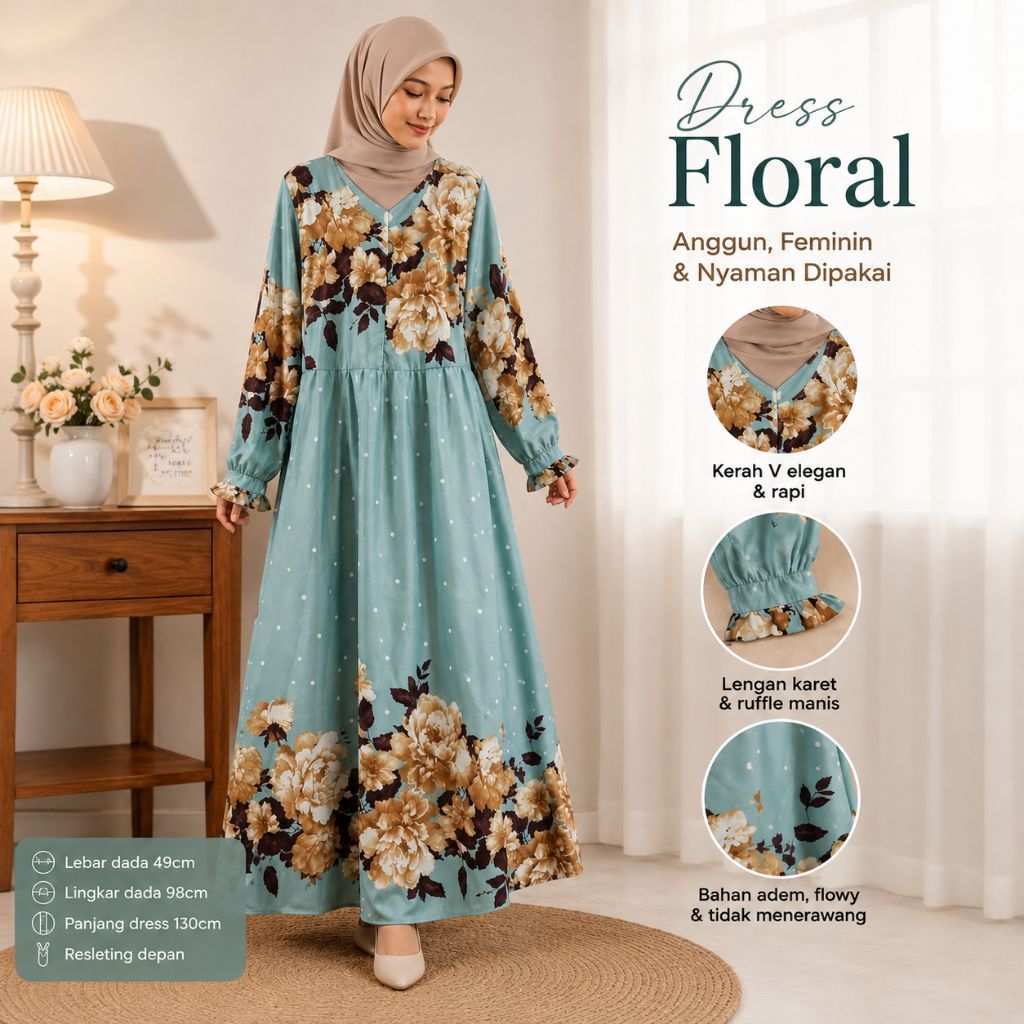 Preloved gamis dress bahan maxmara