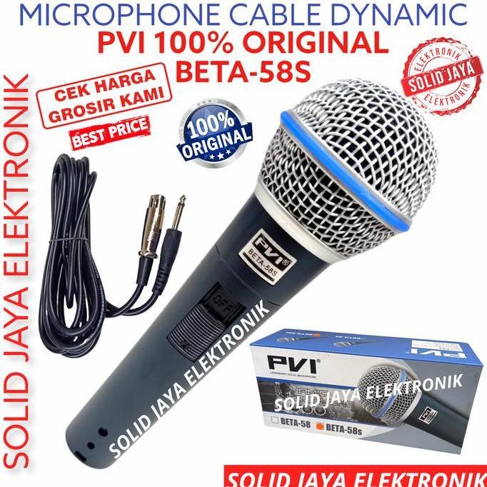 Marshal- Mic Microphone Pvi Beta 58S Mik Kabel Beta-58S Beta 58 S Kabel