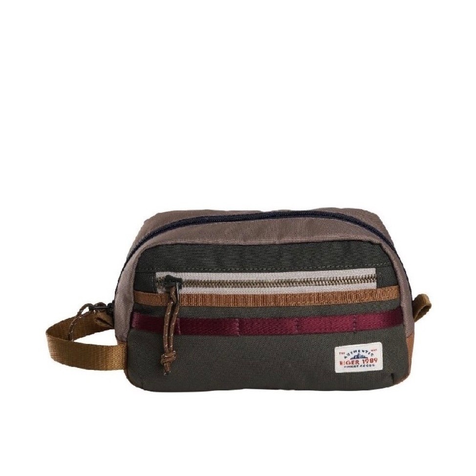 Tas Traveling EIGER89 WEEKENDER DOPP KIT SW Tas Serbaguna