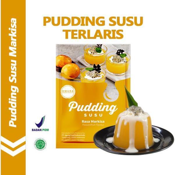 Made- [Pudding] Puding Susu Rasa Markisa / Passionfruit Dessert Instant Omura Powder