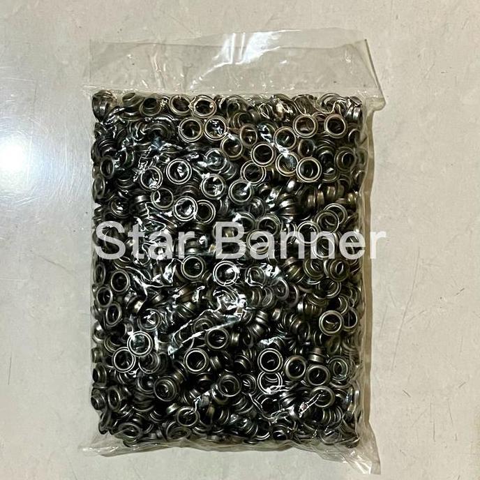 Craft- Mata Ayam Spanduk Single Ukuran 24 Diameter 10Mm (1Cm) | Grommet Spanduk Single Ukuran 24 Dia
