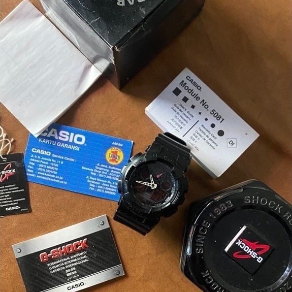 casio gshock ga100 original