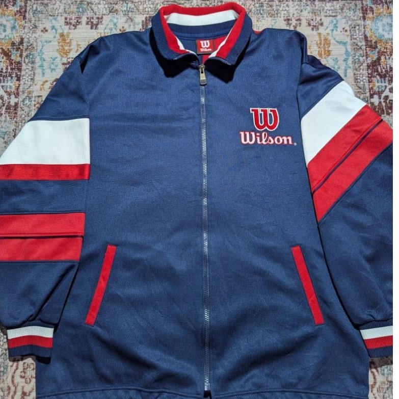 jacket tracktop brand Wilson original mulus