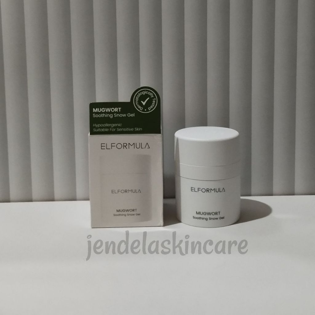 Elformula Mugwort Moisturizer Soothing Gel 50 ml - Pelembab Kulit Sensitif Acne Skin