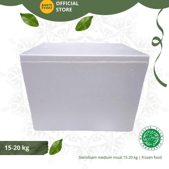 [] Box Stereofoam Gabus Styrofoam Busa Sterofoam Kotak Es Besar Tebal