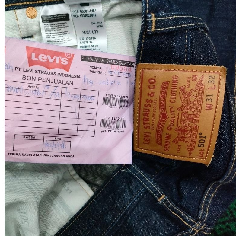Levi's Men's 501 Crispy Rinse ( 00501-1484 )