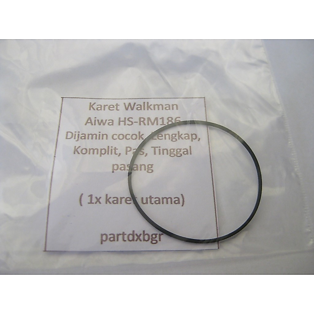 Karet Walkman Aiwa lengkap siap pakai