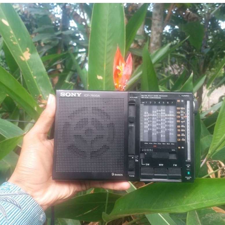 Radio SONY ICF-7600A 9 Band Istimewa