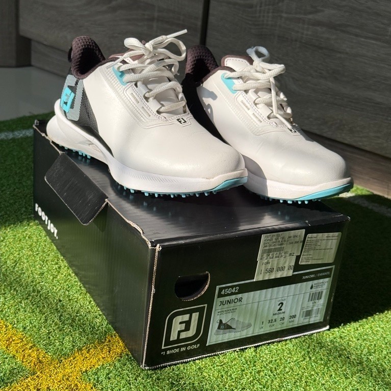 Sepatu Golf Junior FOOTJOY Putih Kids golf shoes