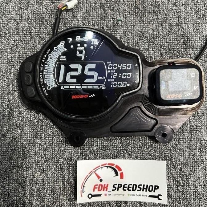 Speedometer Koso Ms01 Fullsett Pnp Ninja 150 Rr